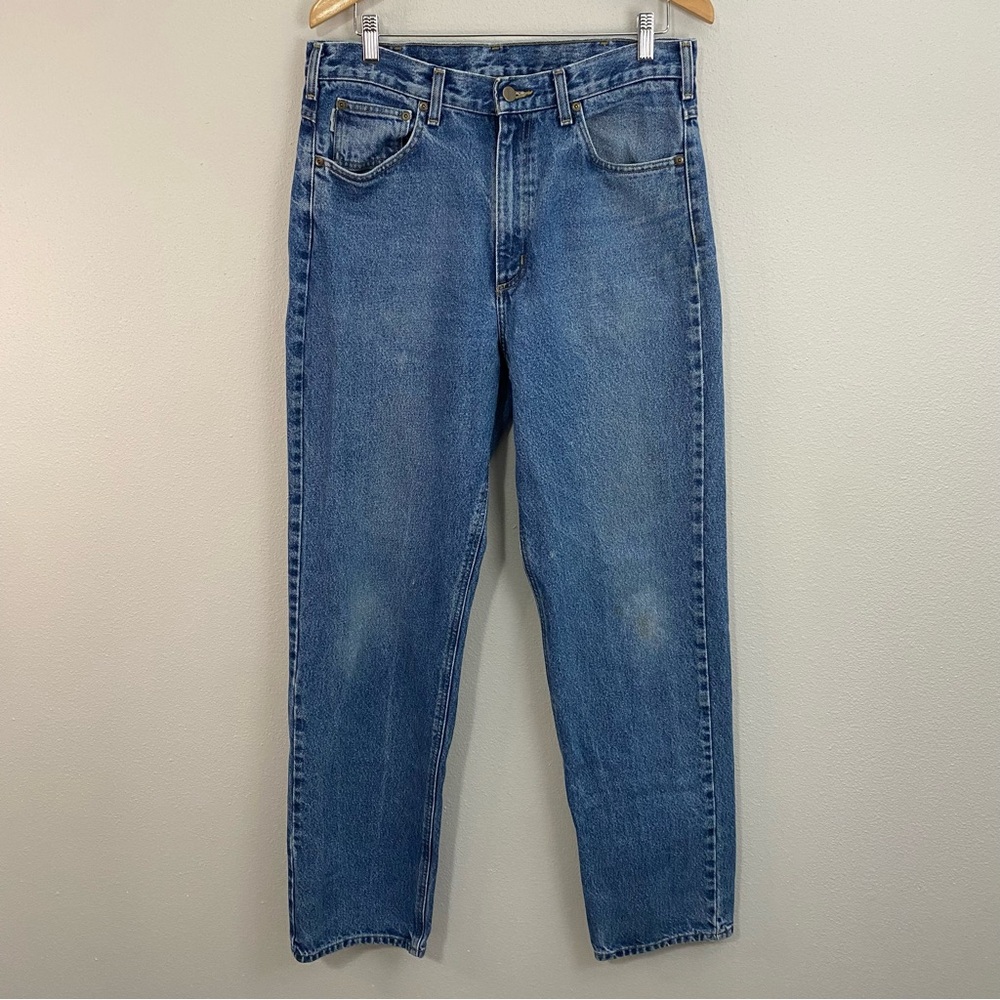Carhartt Relaxed Fit‎ Blue Jeans Men's W34 L36
